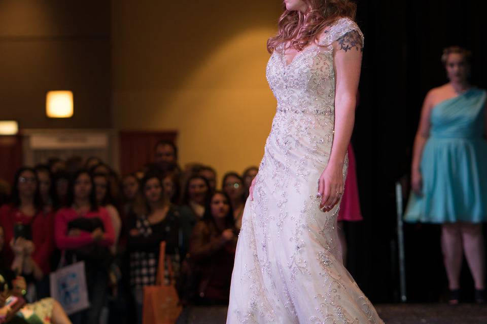 On the runway, and in the spotlight with Uptown Bride