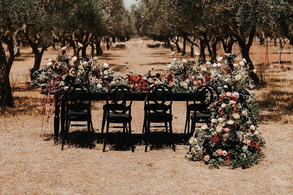 Boho Farm Wedding in Greece