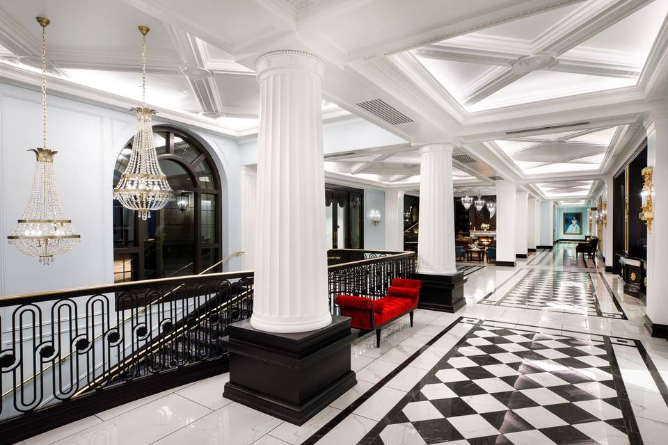 Lobby of Hotel Carmichael