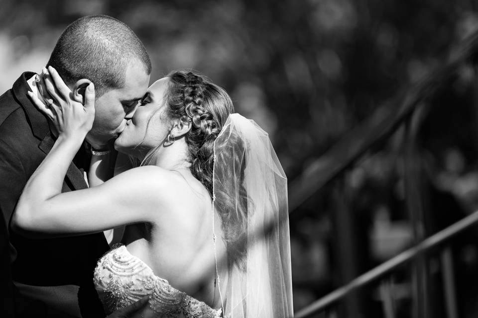 A sweet kiss