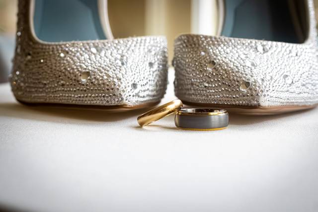 Wedding Shoes and rings