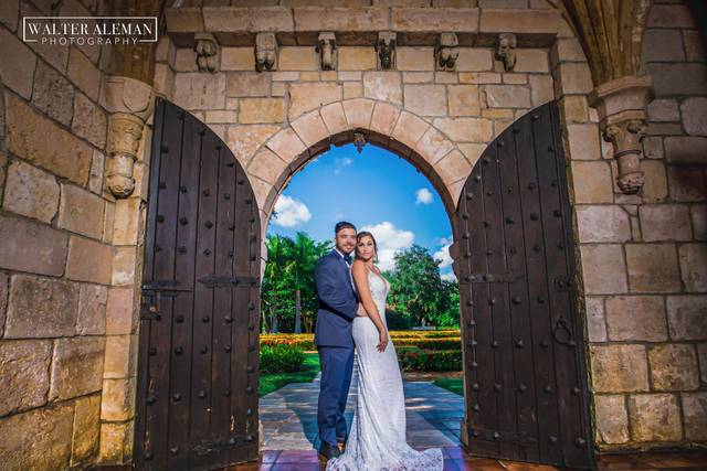 Spanish Monastary wedding