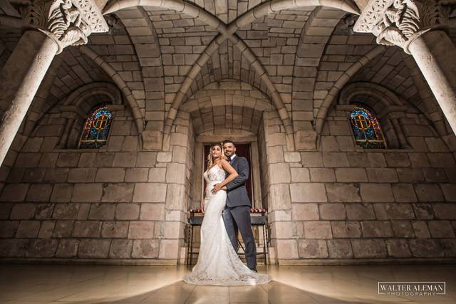 Spanish Monastary wedding