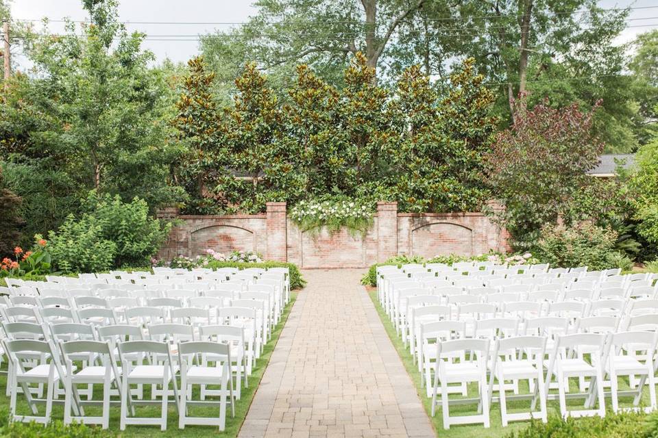 Garden ceremony