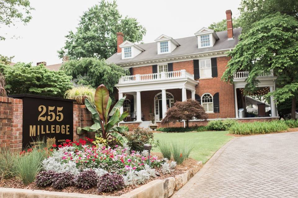 Front view of house