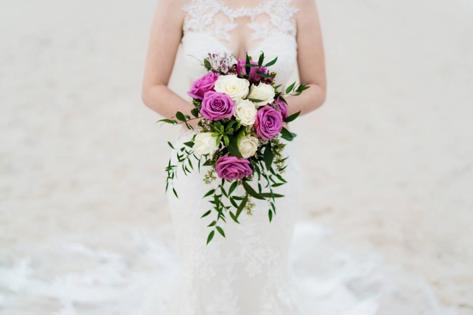 Assateague island wedding