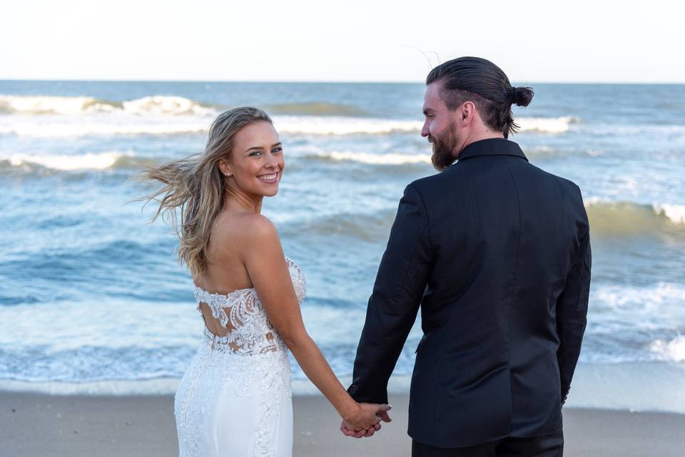 Ocean City Beach Wedding