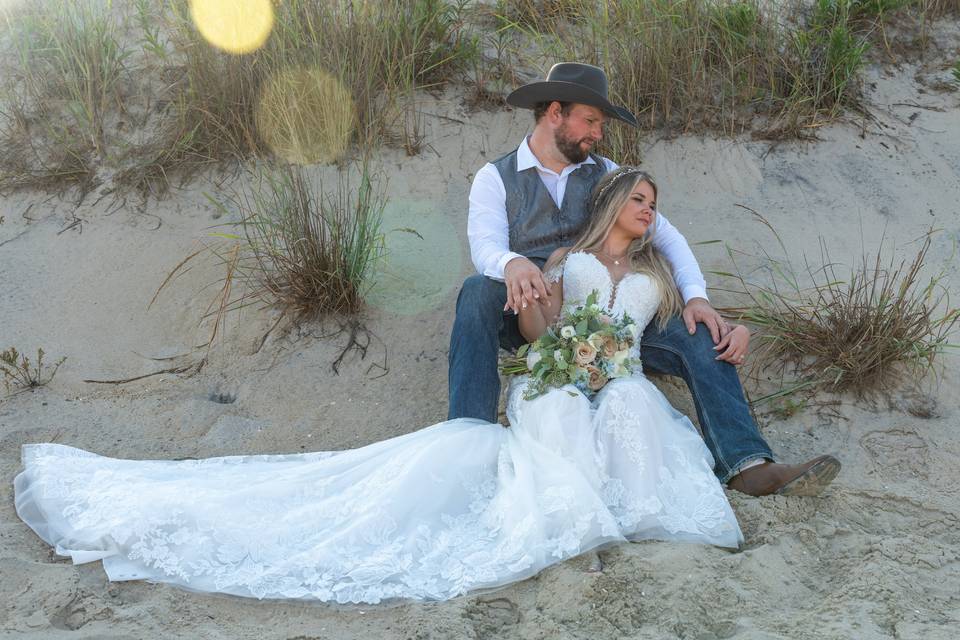 Ocean City Beach Wedding