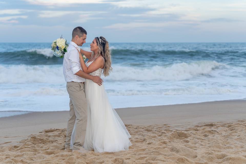 Ocean City Beach Wedding