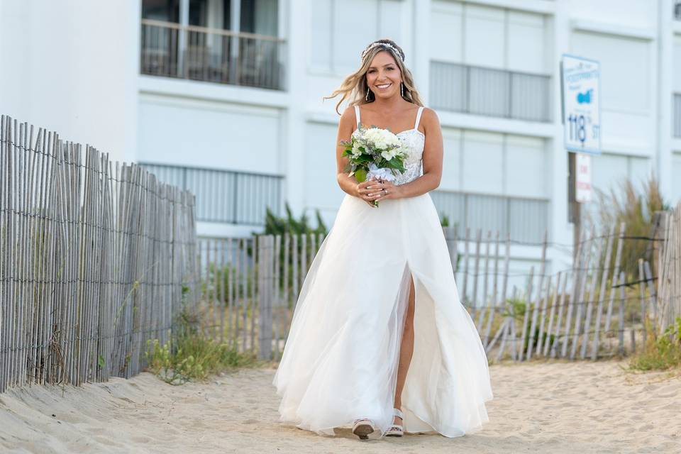 Ocean City Beach Wedding