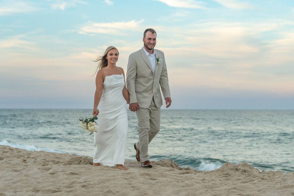 Ocean City Beach Wedding