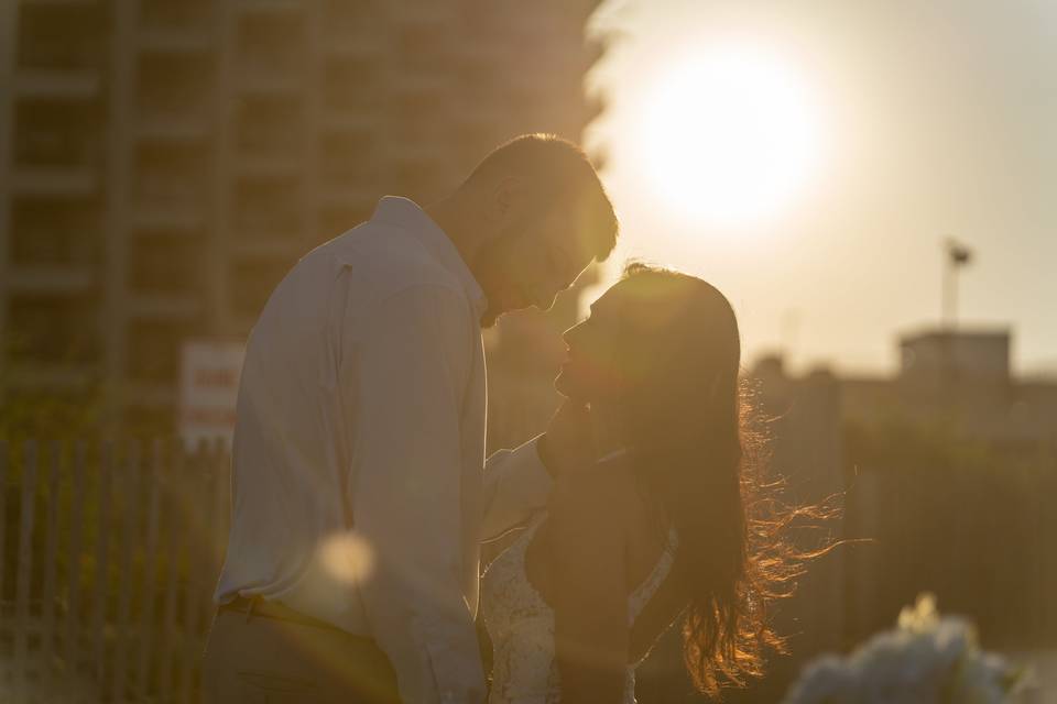 Ocean City Beach Wedding