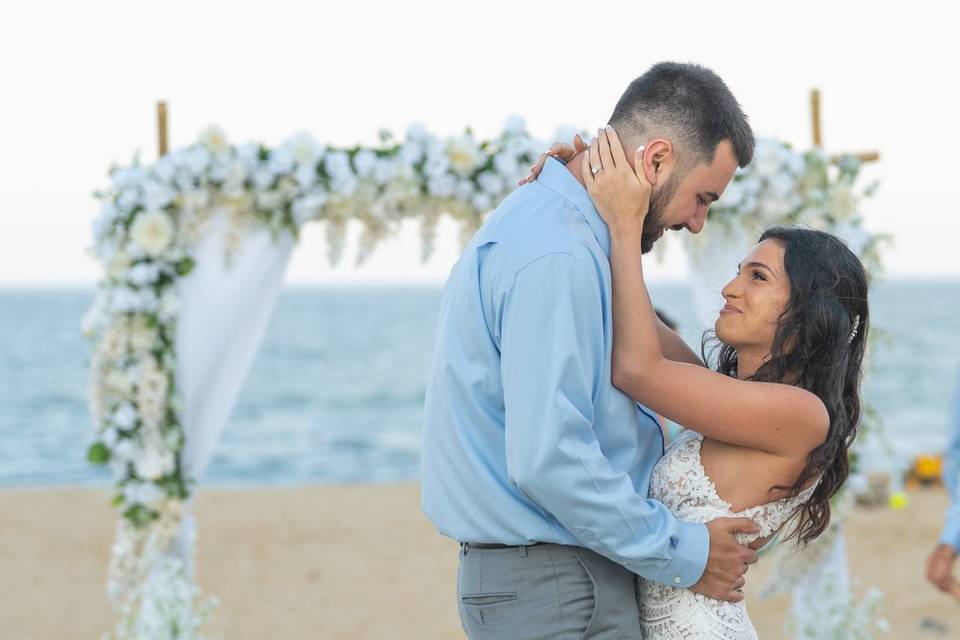 Ocean City Beach Wedding