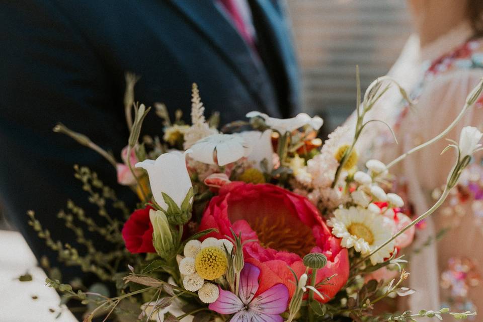 Wild garden bouquet.