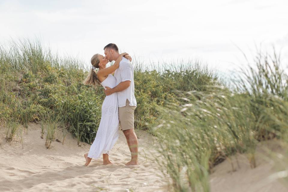 Beach engagement