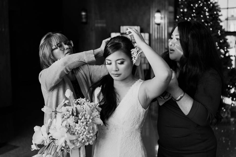 Finishing touches