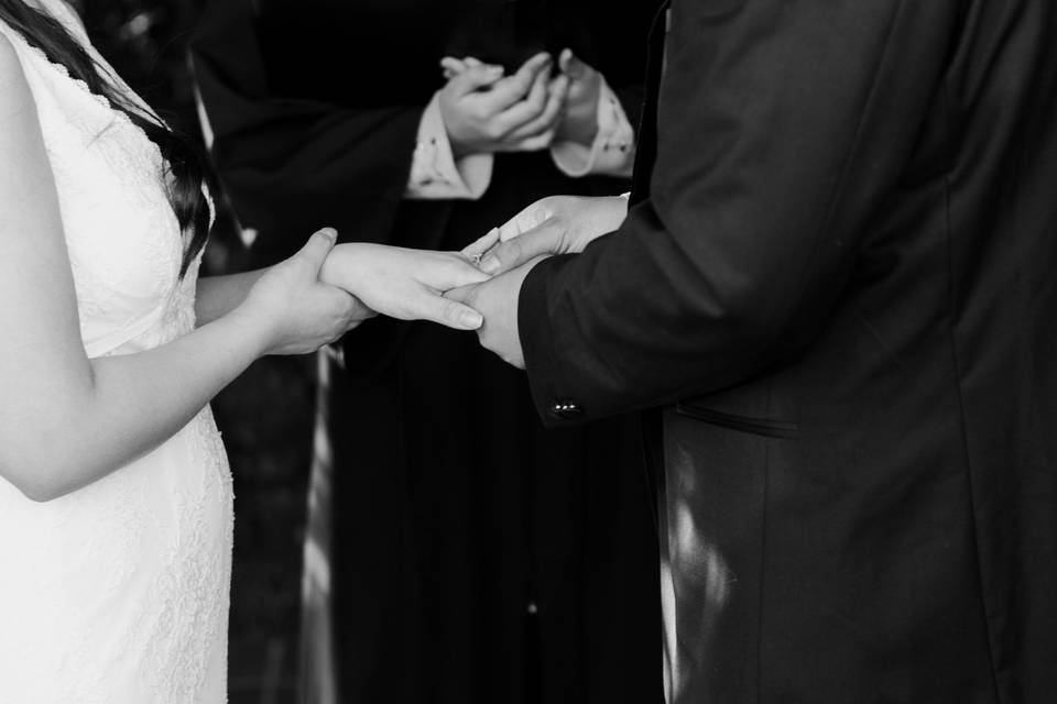Placing the ring