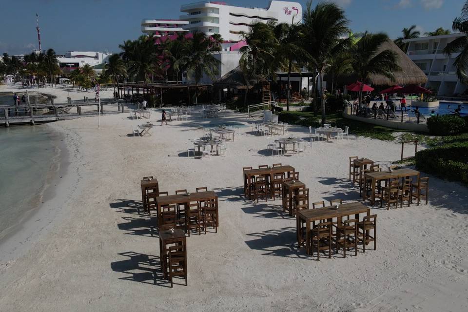 Foto area playa