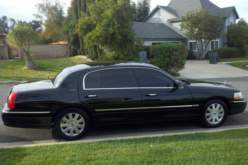 Black Luxury Sedan