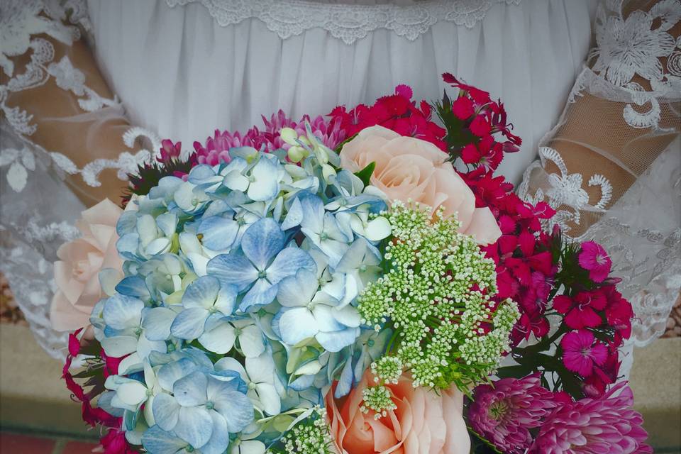 Mixed floral bouquet