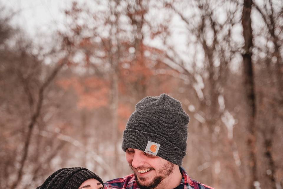 Winter Time Engagement Session