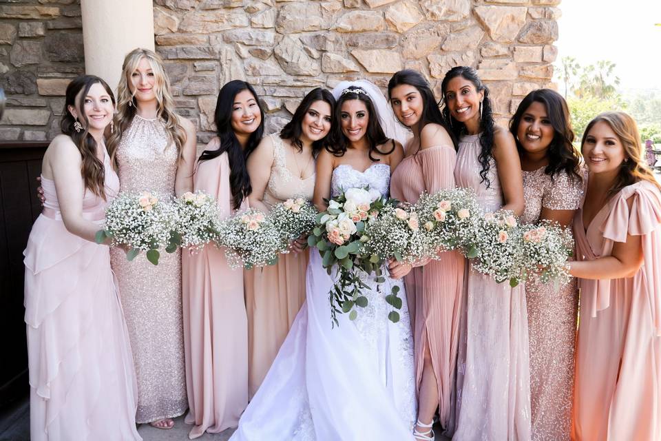 Bridal Party Bouquets