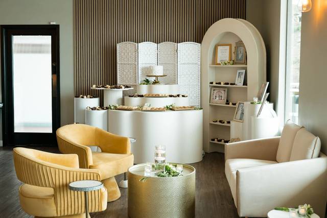 Lounge + Dessert Display