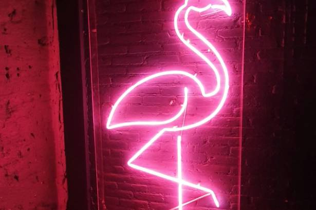 Flamenco neon sign