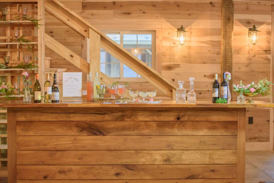 Bar in Poplar Barn