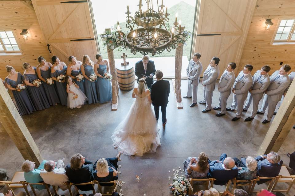 Indoor Pine Ceremony