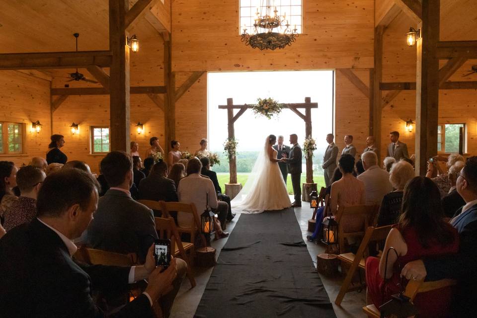 Ceremony Pine Barn