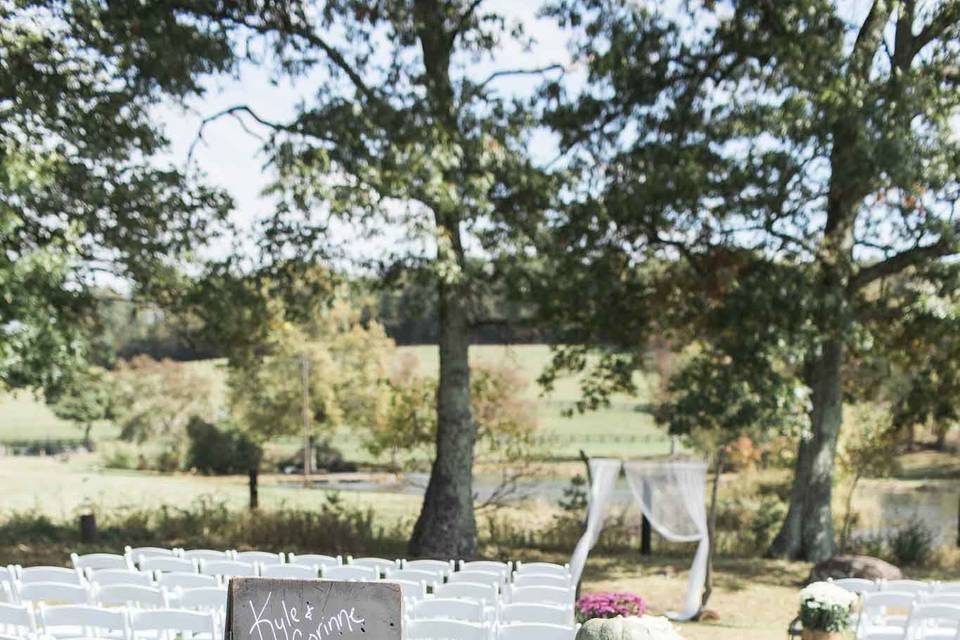 Ceremony entrance