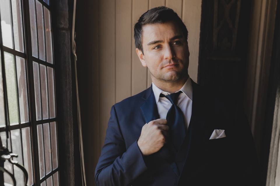 Navy Metro Suit