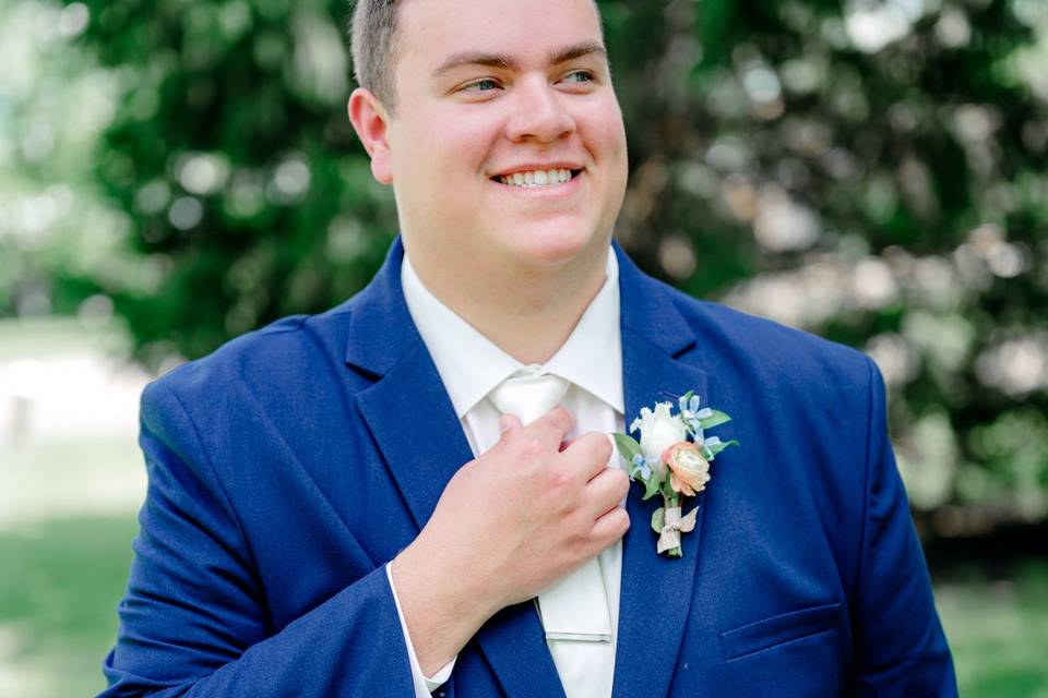 Indigo Suit