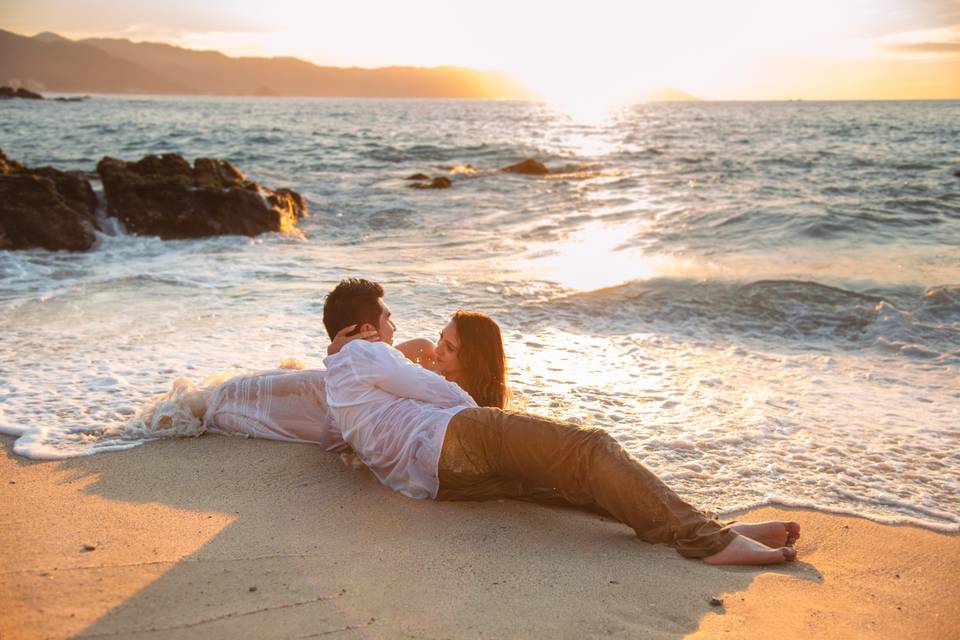 Trash the dress