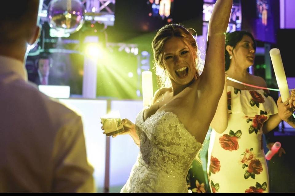 Bride Dancing