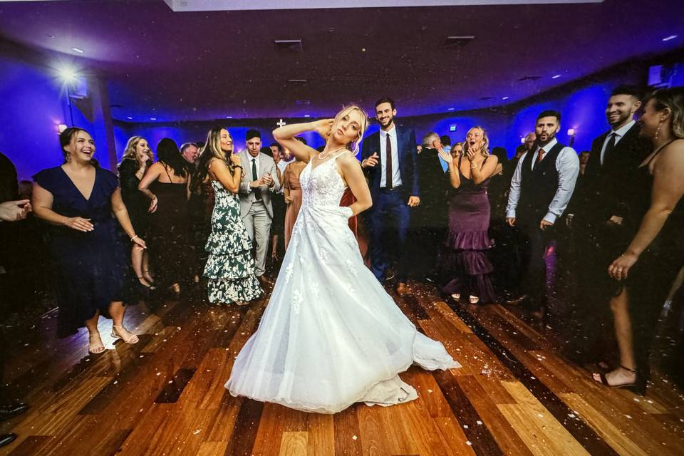 Bride Dancing