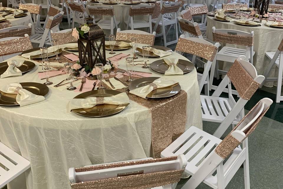Glam and Rustic Tables