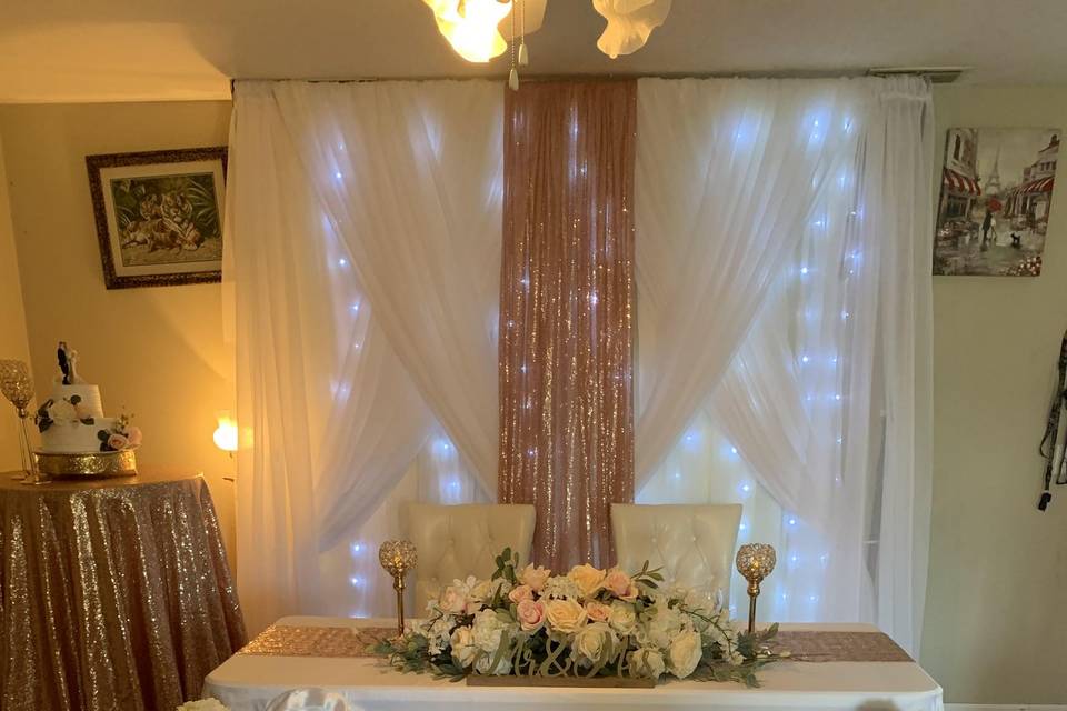 Head Table for two
