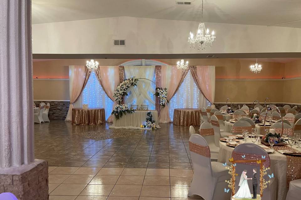 Head table and tables