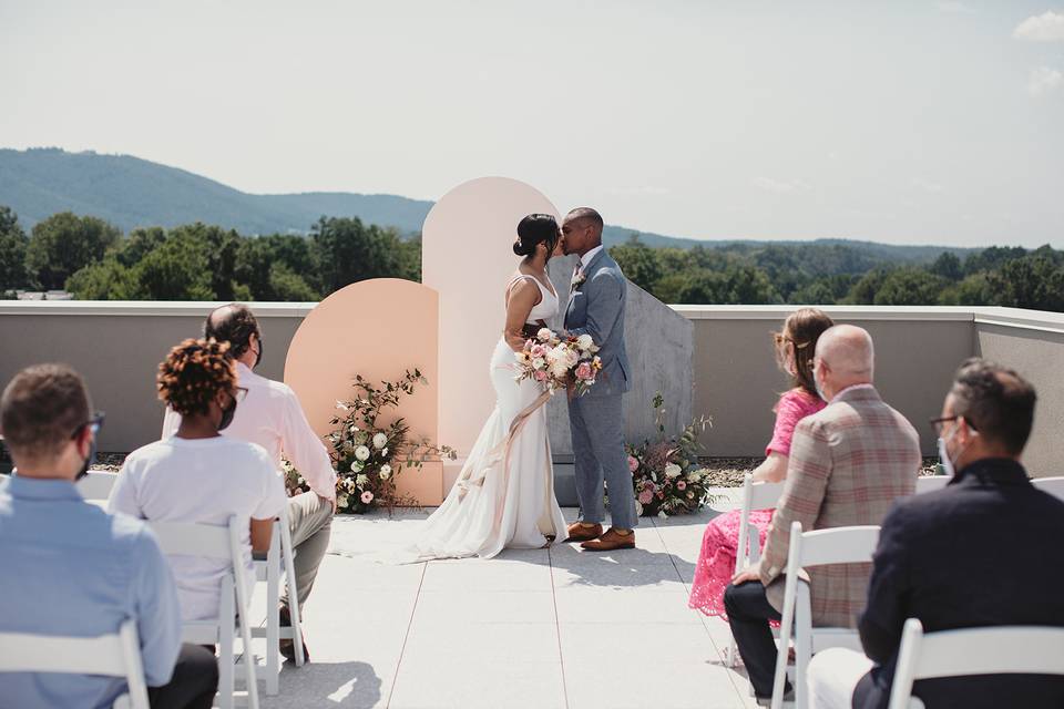 Rooftop Terrace Ceremony