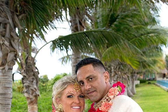 International weddings are often full of amazing customs and deeply meaningful moments.  From the Henna party for the ladies to the parade for the groom, this fit the bill!