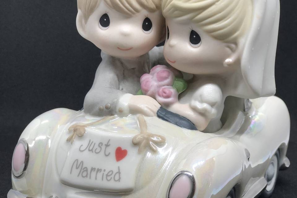 Just married ornament