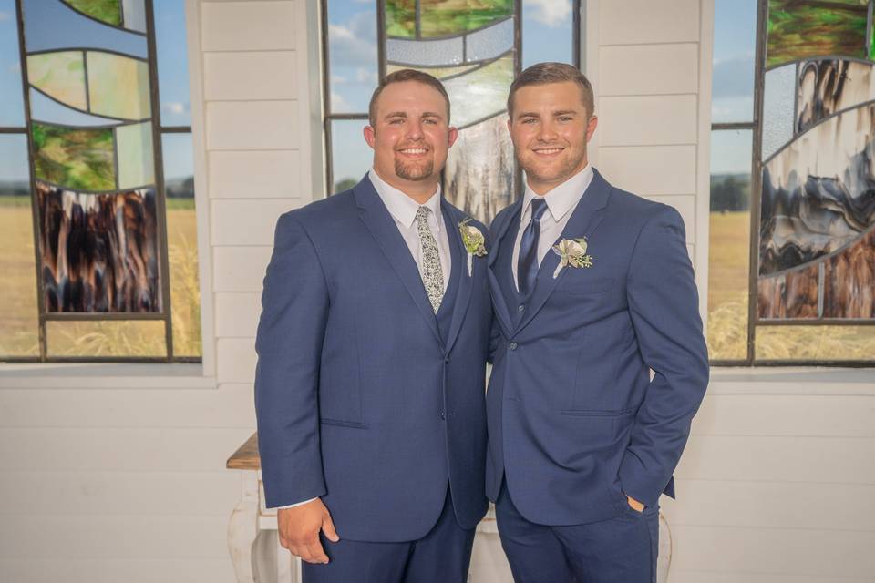 Groom and Brother