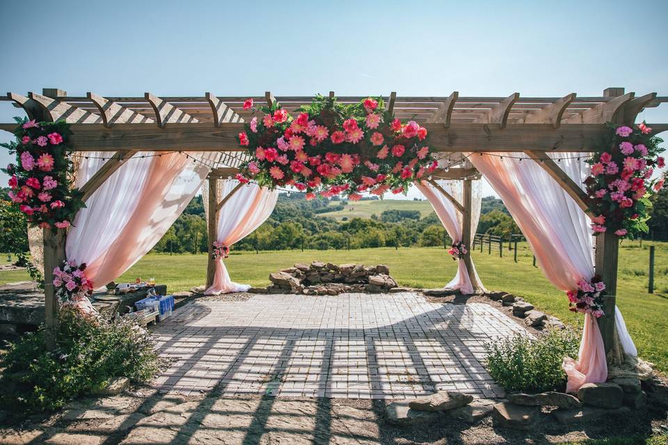 Ceremony arbor