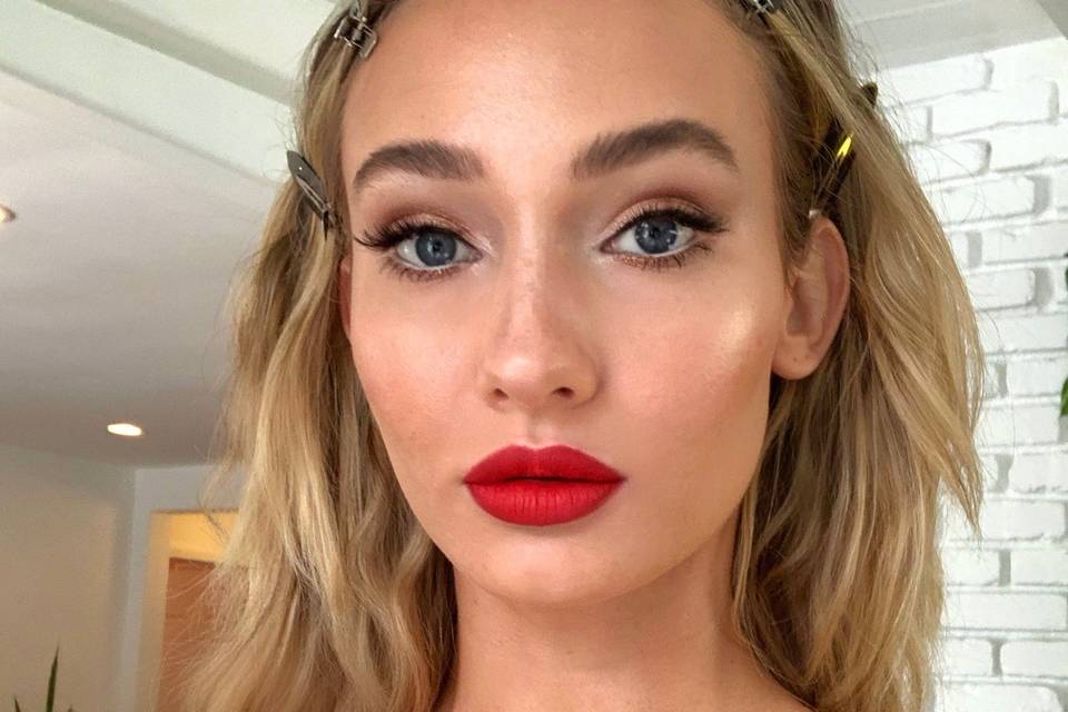 Red lip