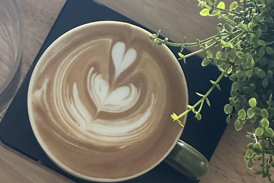 Honey Badger Latte Art