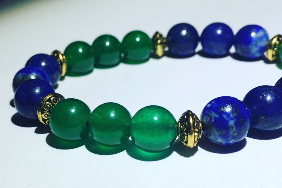 Green Jade + Lapis Lazuli
