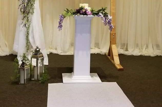 Ceremony Set up