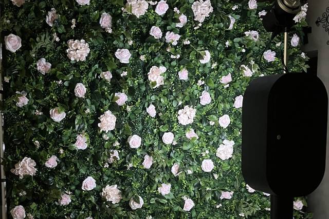 3D Floral Backdrop